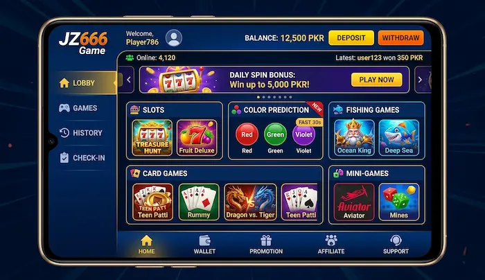 jz666 game dashboard image